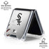MLB Chicago White Sox Game Ball Galaxy Z Flip7 Clear Case