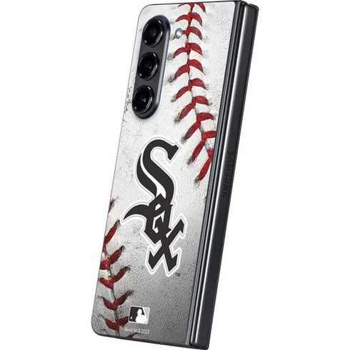 MLB Chicago White Sox Game Ball Galaxy Z Fold5 5G Skin