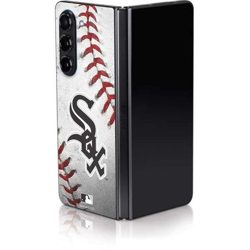MLB Chicago White Sox Game Ball Galaxy Z Fold5 5G Skin
