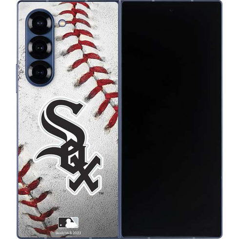 MLB Chicago White Sox Game Ball Galaxy Z Fold6 Skin