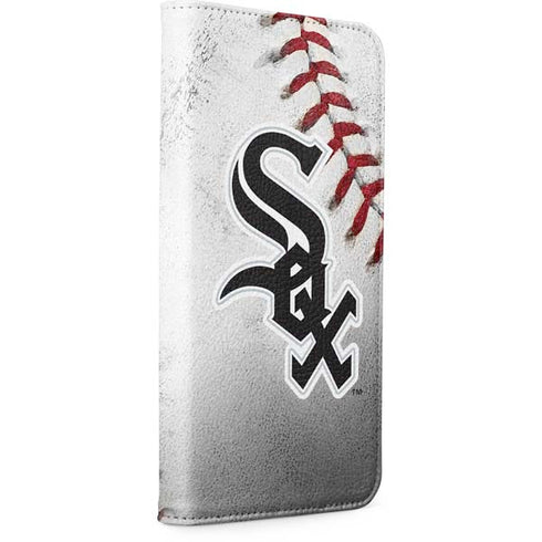 MLB Chicago White Sox Game Ball iPhone 15 Plus Folio Case
