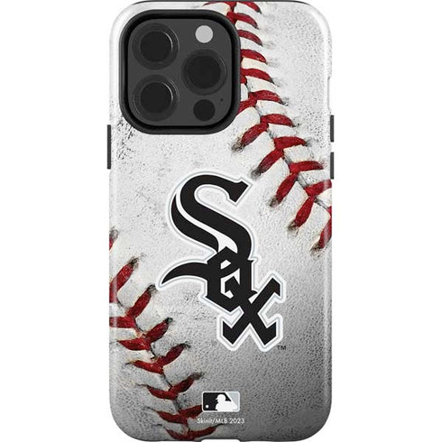 MLB Chicago White Sox Game Ball iPhone 15 Pro Impact Case