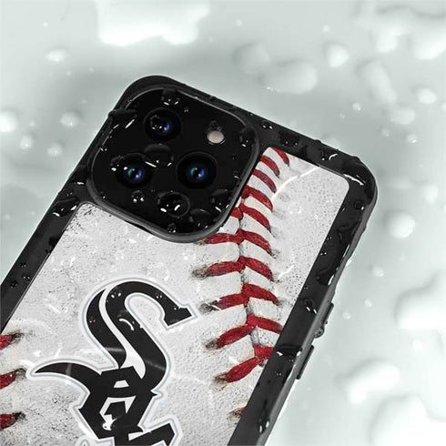 MLB Chicago White Sox Game Ball iPhone 15 Pro Waterproof Case