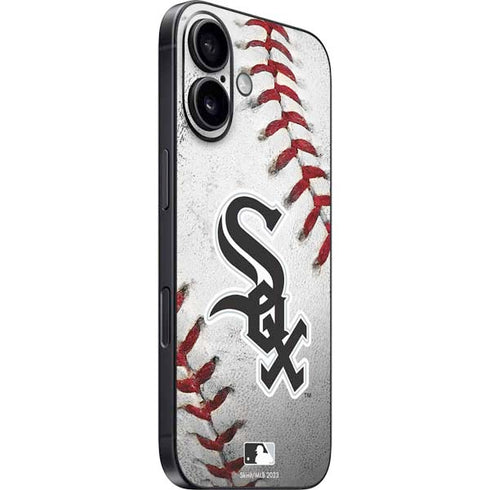 MLB Chicago White Sox Game Ball iPhone 16 Plus Skin