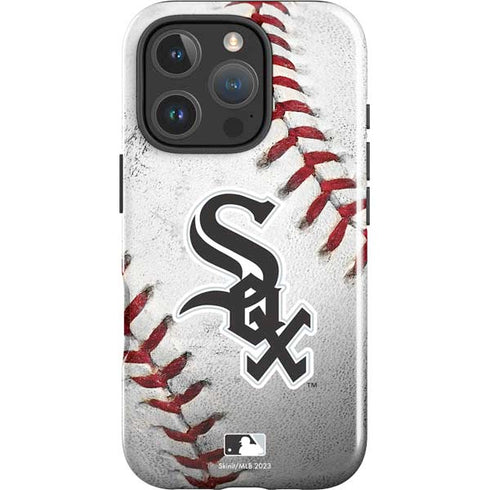 MLB Chicago White Sox Game Ball iPhone 16 Pro Impact Case