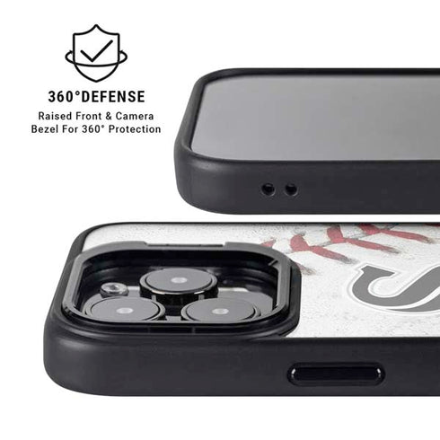 MLB Chicago White Sox Game Ball iPhone 16 Pro Kickstand Case