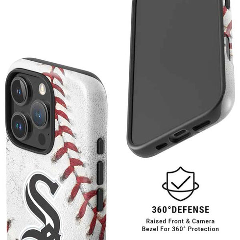 MLB Chicago White Sox Game Ball iPhone 16 Pro Max Magsafe Impact Case