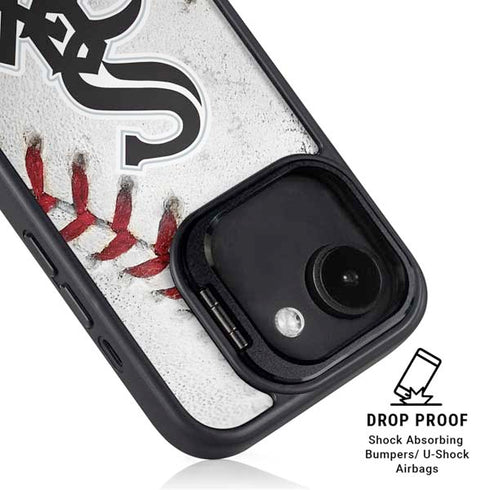 MLB Chicago White Sox Game Ball iPhone 16e Kickstand Case