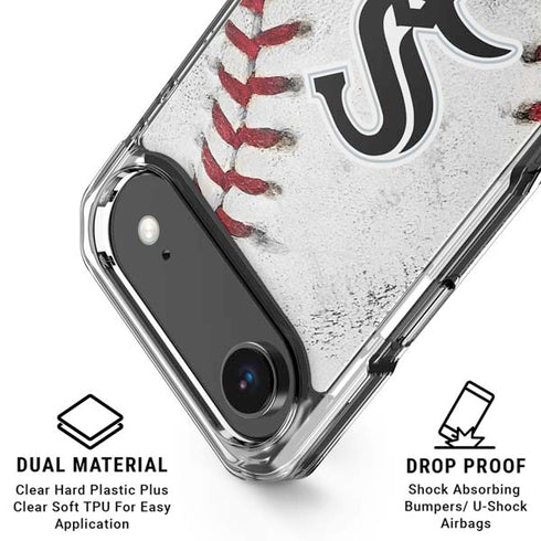 MLB Chicago White Sox Game Ball iPhone 17 Air Clear Case