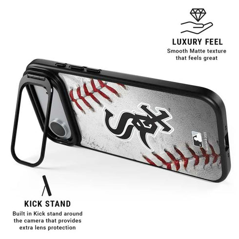 MLB Chicago White Sox Game Ball iPhone 17 Air Kickstand Case