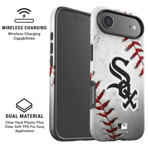 MLB Chicago White Sox Game Ball iPhone 17 Air Magsafe Impact Case