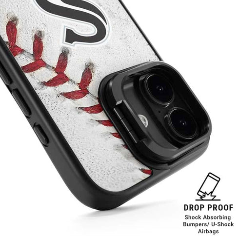MLB Chicago White Sox Game Ball iPhone 17 Kickstand Case