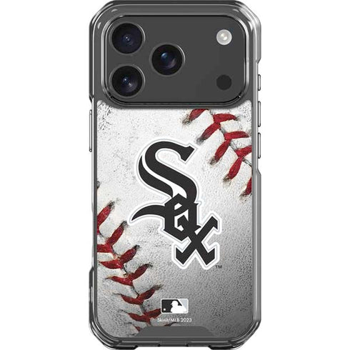 MLB Chicago White Sox Game Ball iPhone 17 Pro Clear Case