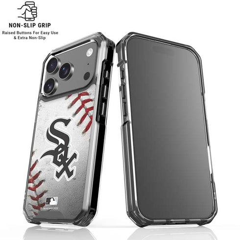 MLB Chicago White Sox Game Ball iPhone 17 Pro Clear Case