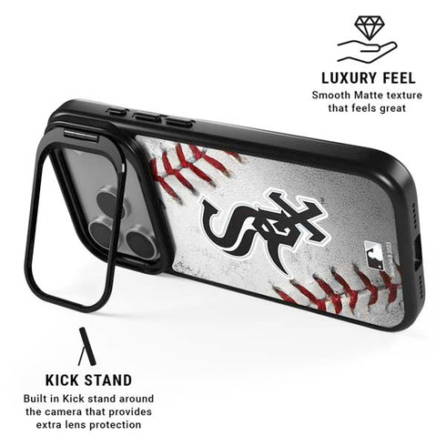 MLB Chicago White Sox Game Ball iPhone 17 Pro Kickstand Case
