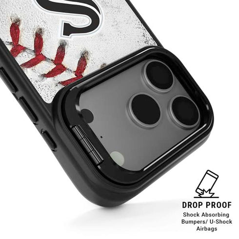MLB Chicago White Sox Game Ball iPhone 17 Pro Kickstand Case