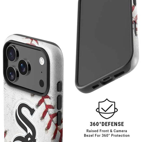 MLB Chicago White Sox Game Ball iPhone 17 Pro Magsafe Impact Case
