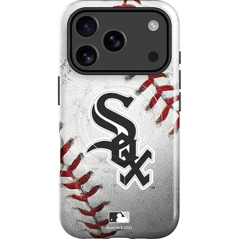 MLB Chicago White Sox Game Ball iPhone 17 Pro Max Magsafe Impact Case