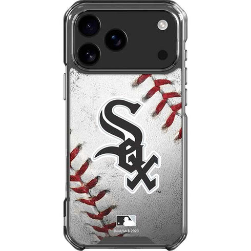 MLB Chicago White Sox Game Ball iPhone 18 Pro Max Clear Case