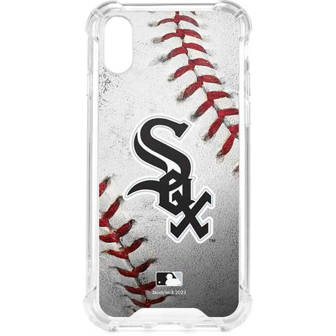 MLB Chicago White Sox Game Ball iPhone XS Clear Case