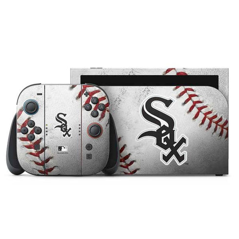 MLB Chicago White Sox Game Ball Nintendo Skins