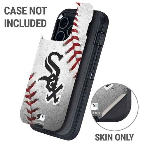 MLB Chicago White Sox Game Ball Otterbox Defender iPhone Skin