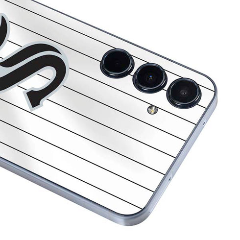 MLB Chicago White Sox Home Jersey Galaxy A35 5G Skin