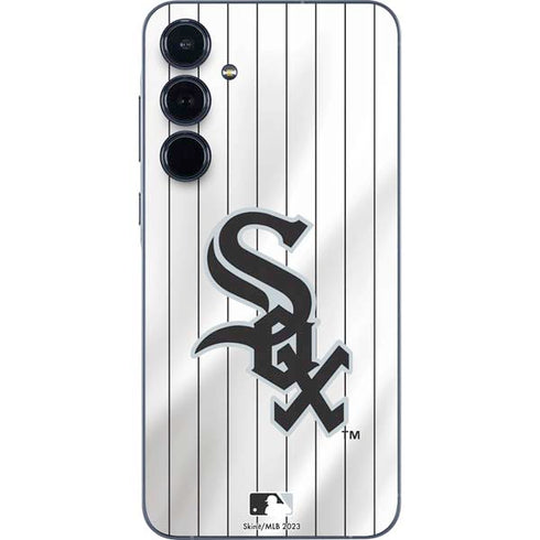 MLB Chicago White Sox Home Jersey Galaxy A55 5G Skin
