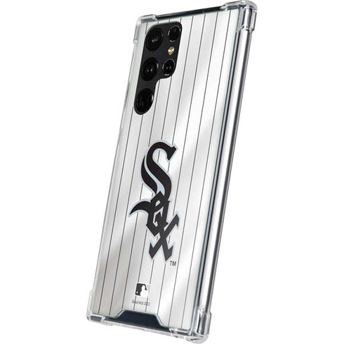 MLB Chicago White Sox Home Jersey Galaxy S23 Ultra Clear Case