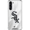 MLB Chicago White Sox Home Jersey Galaxy S24 FE Clear Case