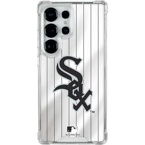 MLB Chicago White Sox Home Jersey Galaxy S25 Ultra Clear Case