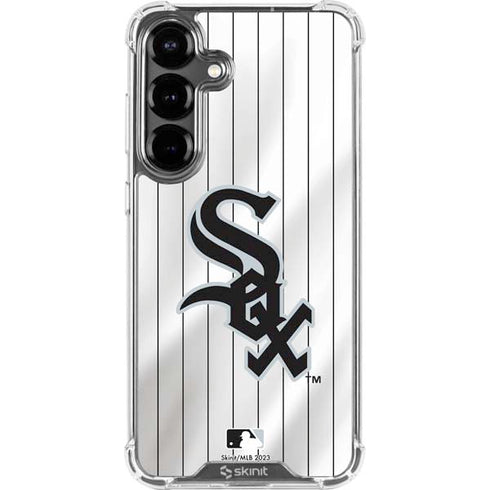 MLB Chicago White Sox Home Jersey Galaxy S26 Clear Case