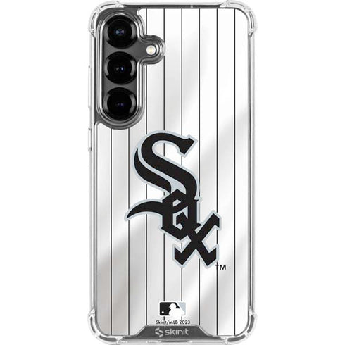 MLB Chicago White Sox Home Jersey Galaxy S26 Plus Clear Case