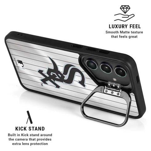 MLB Chicago White Sox Home Jersey Galaxy S26 Plus Kickstand Case