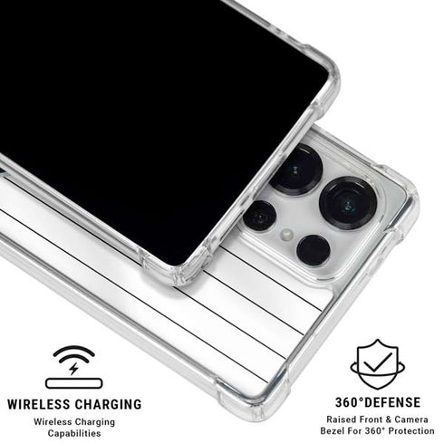 MLB Chicago White Sox Home Jersey Galaxy S26 Ultra Clear Case