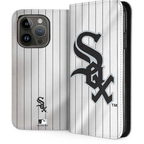 MLB Chicago White Sox Home Jersey iPhone 15 Pro Folio Case