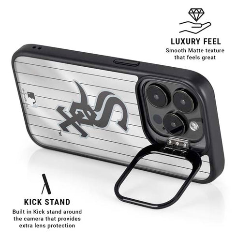 MLB Chicago White Sox Home Jersey iPhone 15 Pro Kickstand Case