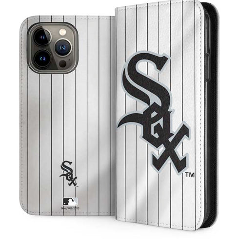 MLB Chicago White Sox Home Jersey iPhone 15 Pro Max Folio Case