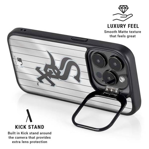 MLB Chicago White Sox Home Jersey iPhone 15 Pro Max Kickstand Case