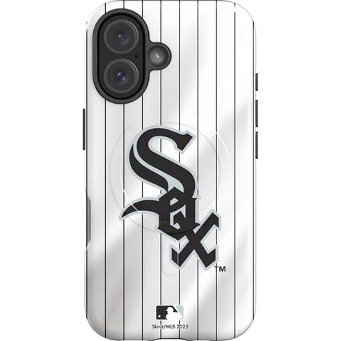 MLB Chicago White Sox Home Jersey iPhone 16 Plus Magsafe Impact Case