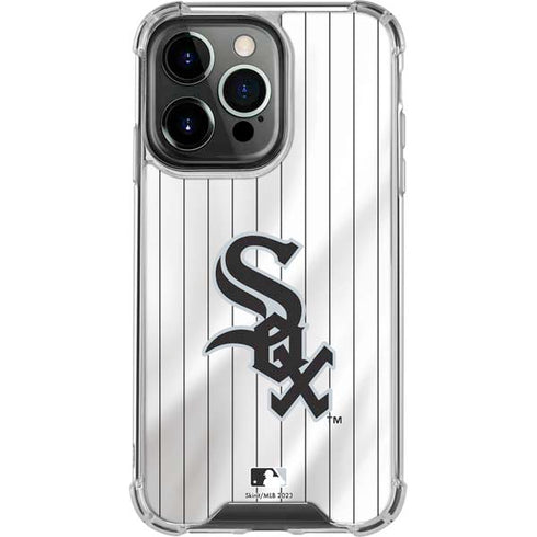 MLB Chicago White Sox Home Jersey iPhone 16 Pro Clear Case