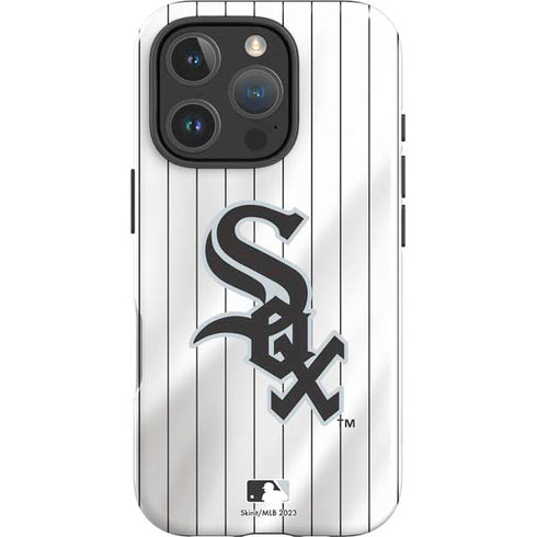 MLB Chicago White Sox Home Jersey iPhone 16 Pro Impact Case