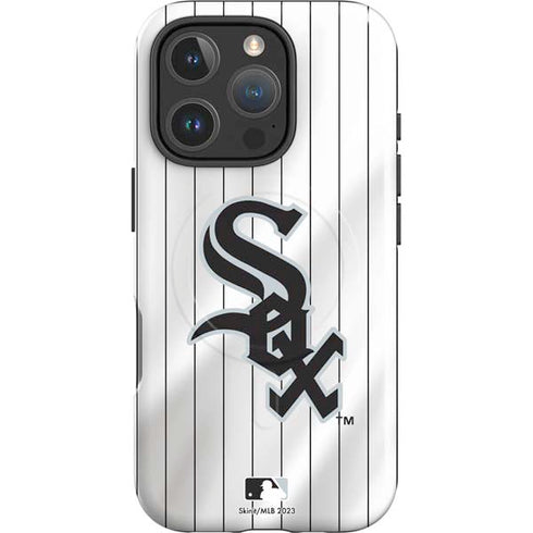 MLB Chicago White Sox Home Jersey iPhone 16 Pro Magsafe Impact Case