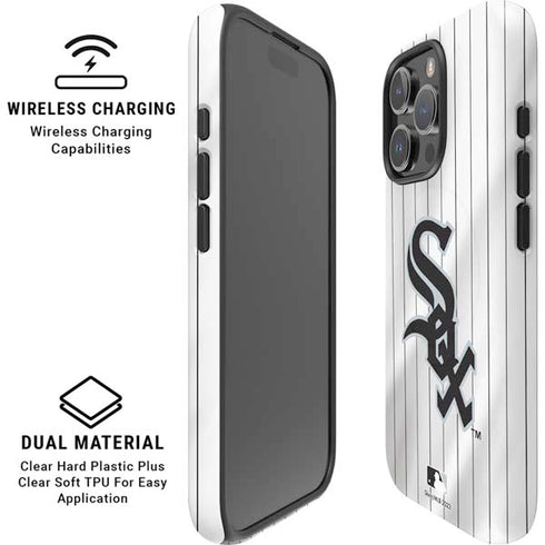 MLB Chicago White Sox Home Jersey iPhone 16 Pro Magsafe Impact Case