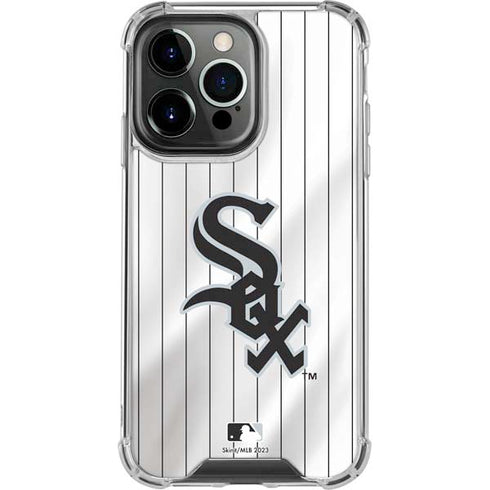 MLB Chicago White Sox Home Jersey iPhone 16 Pro Max Clear Case