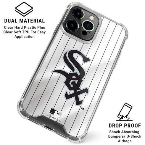 MLB Chicago White Sox Home Jersey iPhone 16 Pro Max Clear Case