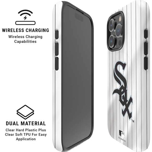 MLB Chicago White Sox Home Jersey iPhone 16 Pro Max Magsafe Impact Case