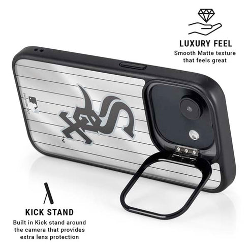 MLB Chicago White Sox Home Jersey iPhone 16e Kickstand Case