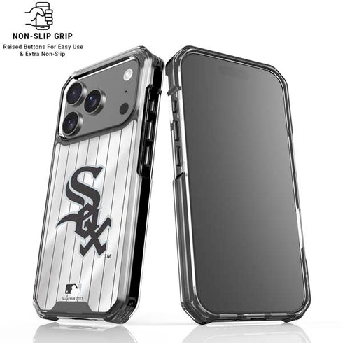 MLB Chicago White Sox Home Jersey iPhone 18 Pro Clear Case