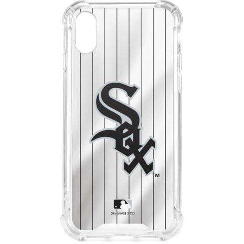 MLB Chicago White Sox Home Jersey iPhone XS Clear Case